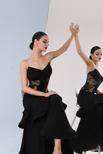 TID D022】スペシャル ボールルームワンピース (ブラック） | adsjapan