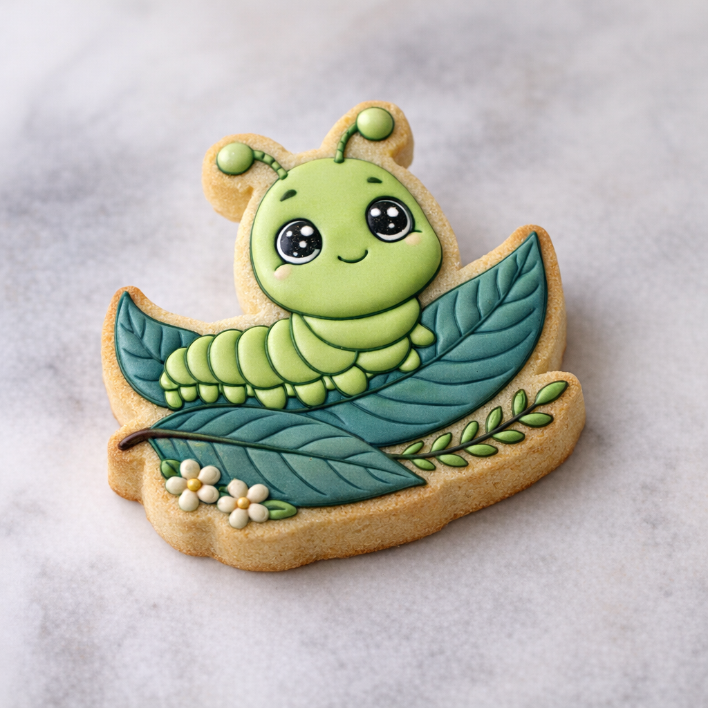 Leafy Caterpillar Cookie Cutter | RGSS-A13