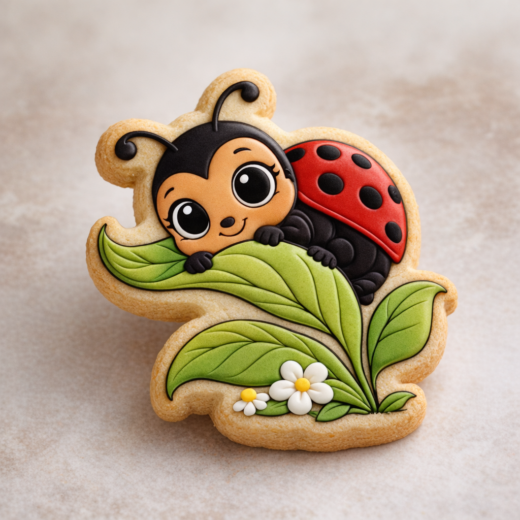 Leafy Ladybug Cookie Cutter | RGSS-A9