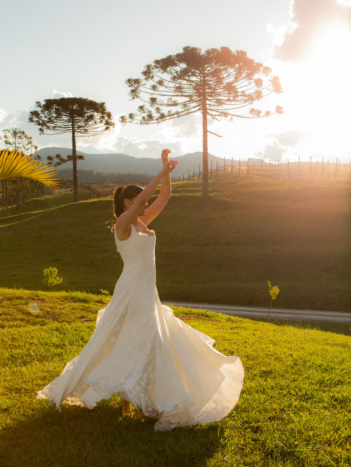 Vestido de noiva Alexandra Grecco boho