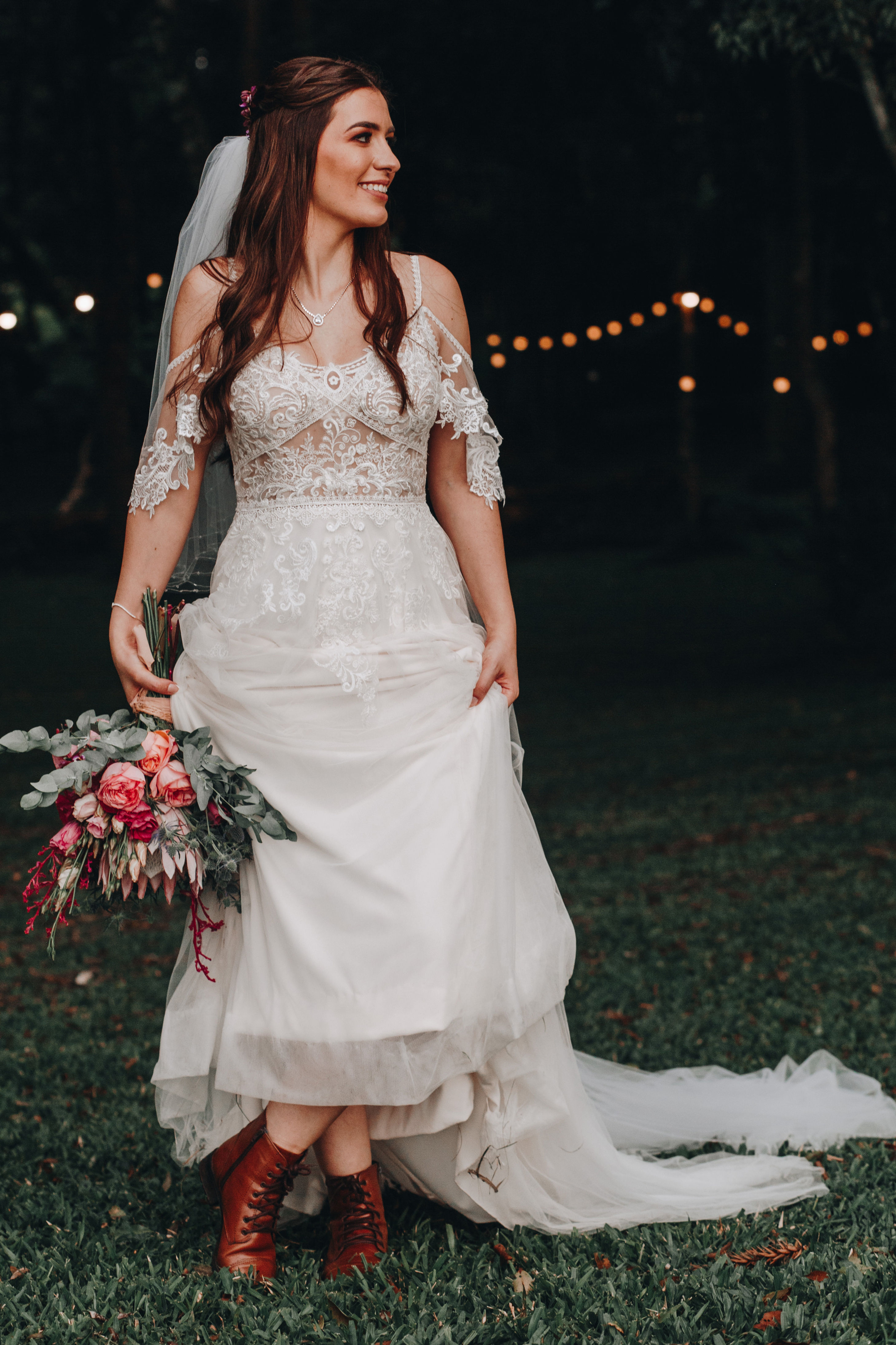 Vestido de noiva Pronovias modelo Albatre boho