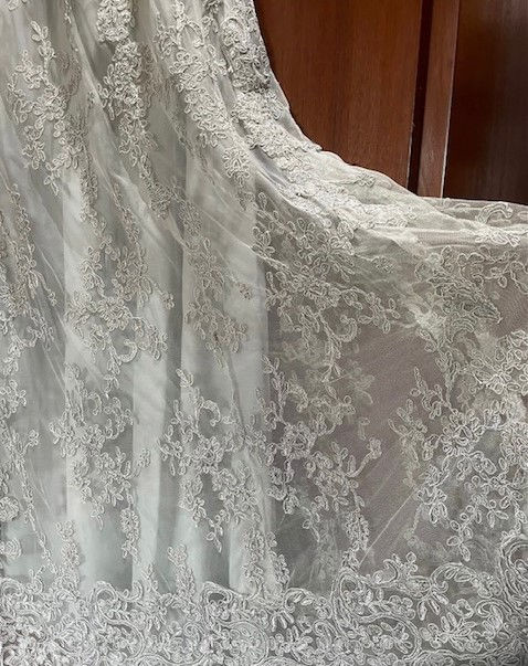 Miniatura: Vestido de festa Atelie Vasti verde malva