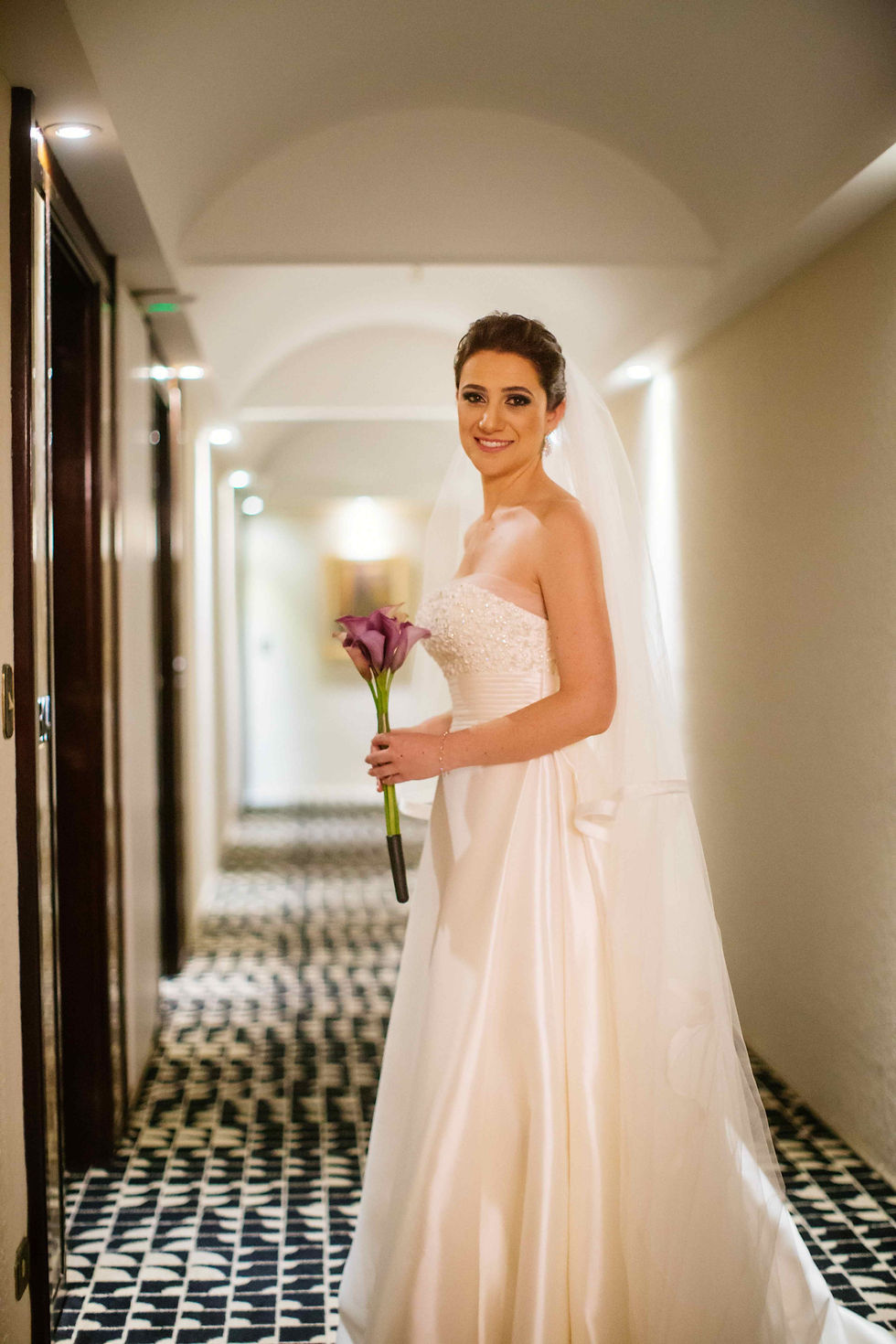 Miniatura: Vestido de noiva Pronovias evase tomara q caia