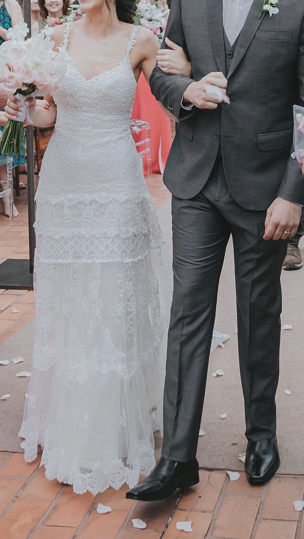 Miniatura: Vestido de noiva Yolan Cris boho evase