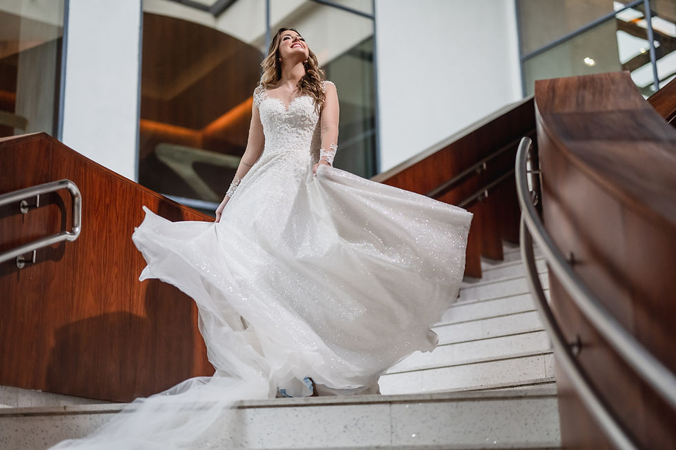 Miniatura: Vestido de noiva Marie Lafayette princesa com brilho