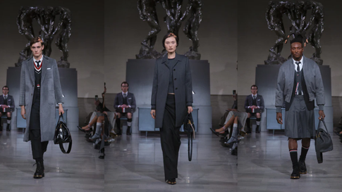 BST Thom Browne Thu Đông 2026: Điêu khắc sự đa dạng của Preppy