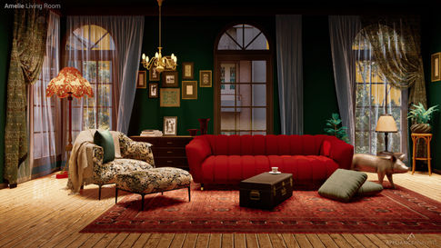 Mãn nhãn với 6 thiết kế nội thất được lấy cảm hứng từ những bộ phim huyền thoại