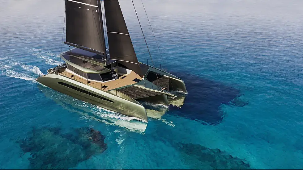 VMG 53 Trimaran 16m mới với thiết kế thanh thoát, quyến rũ cùng hiệu năng cao