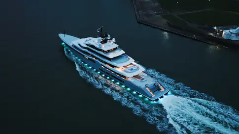Du thuyền Oceanco Leviathan 111m - siêu phẩm từ sự hợp tác của hơn 2.000 chuyên gia