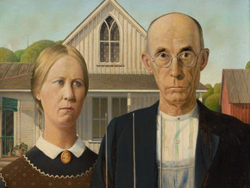 "American Gothic" khắc họa tinh thần kiên cường và giá trị truyền thống xứ cờ hoa