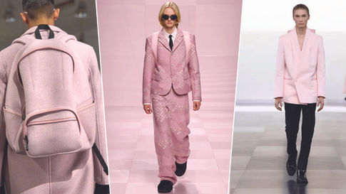 "Real men wear pink" - Khi phái nam chọn hồng là sắc màu nổi bật nhất 2025