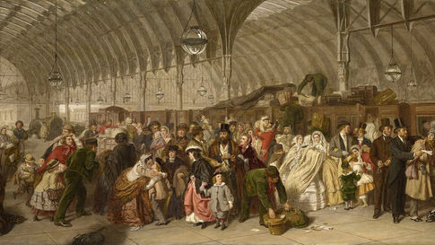 "Ga Tàu Hỏa" - William Powell Frith: Biểu tượng trường tồn của thời đại Victoria