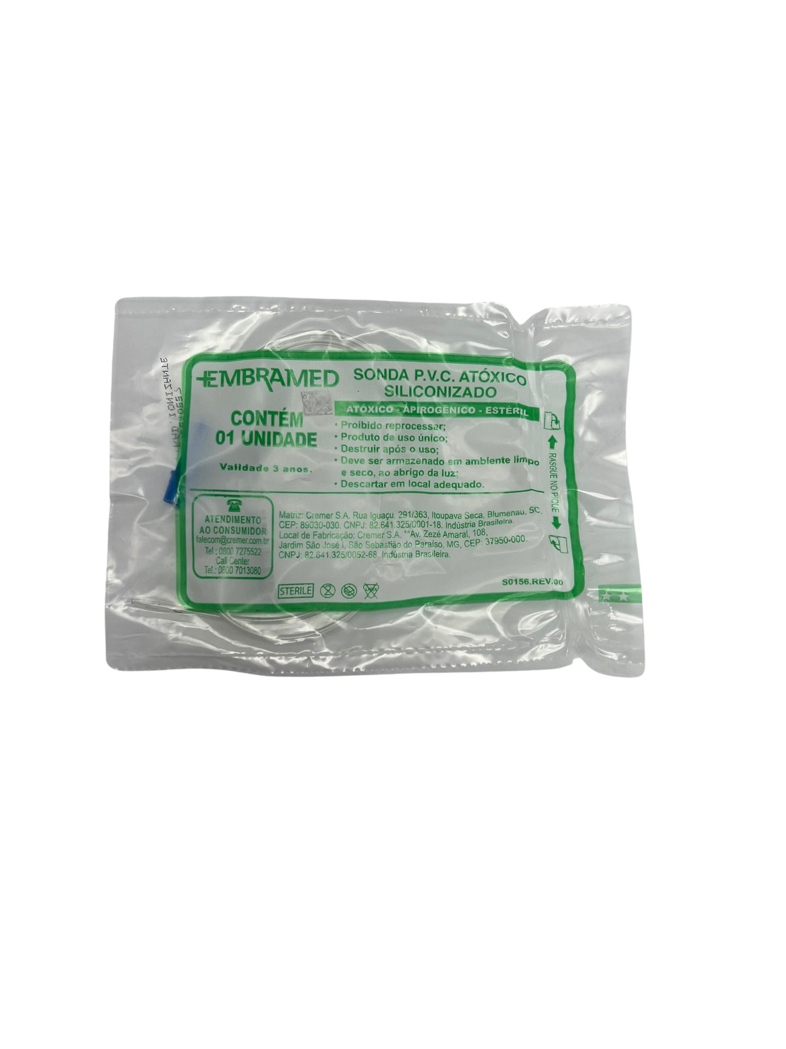 Sonda Aspiração Traqueal 04 - 20 un EMBRAMED