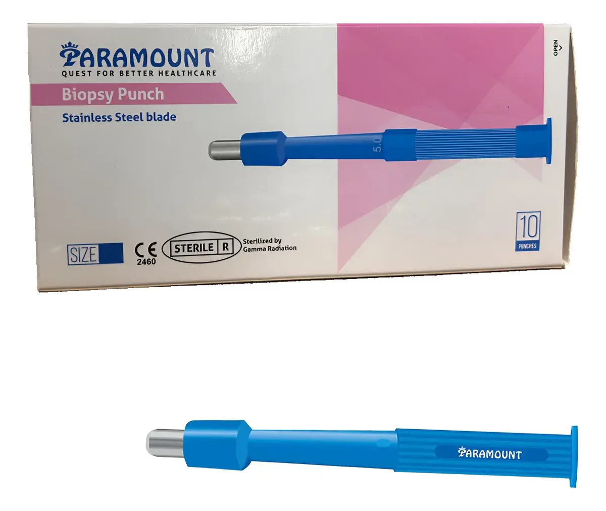 Punch Keyes 2mm p/Biopsia -  un PARAMOUNT
