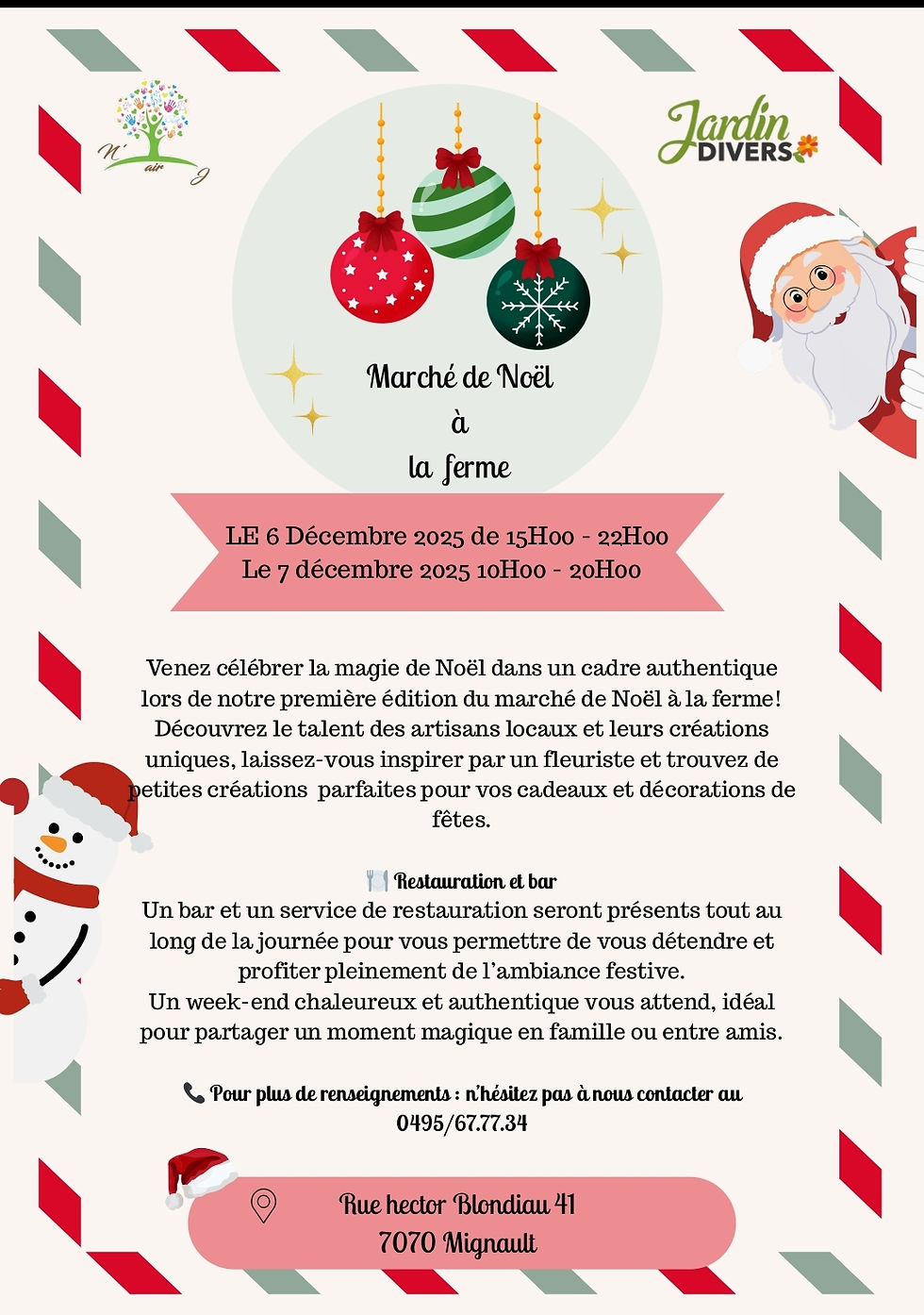 Marché de Noël de Mignault 