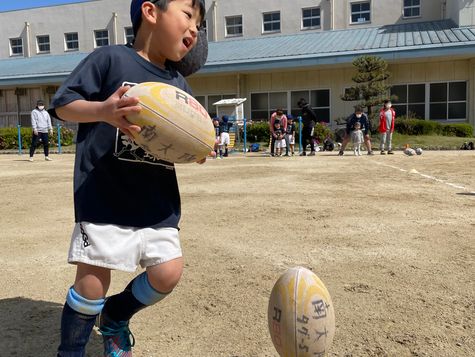 4/17 小学部練習🏉