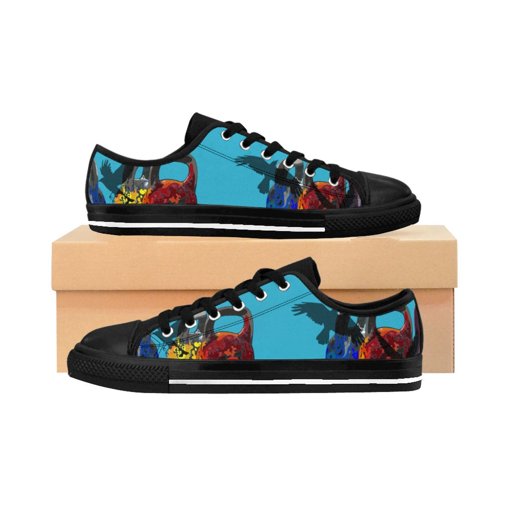 Kettlebell fly Women's Sneakers - turquoise