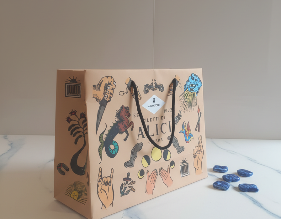 Armatore — Shopper illustrata ALICI