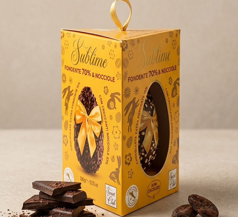 Sweet Club — Uovo Sublime Fondente 70%