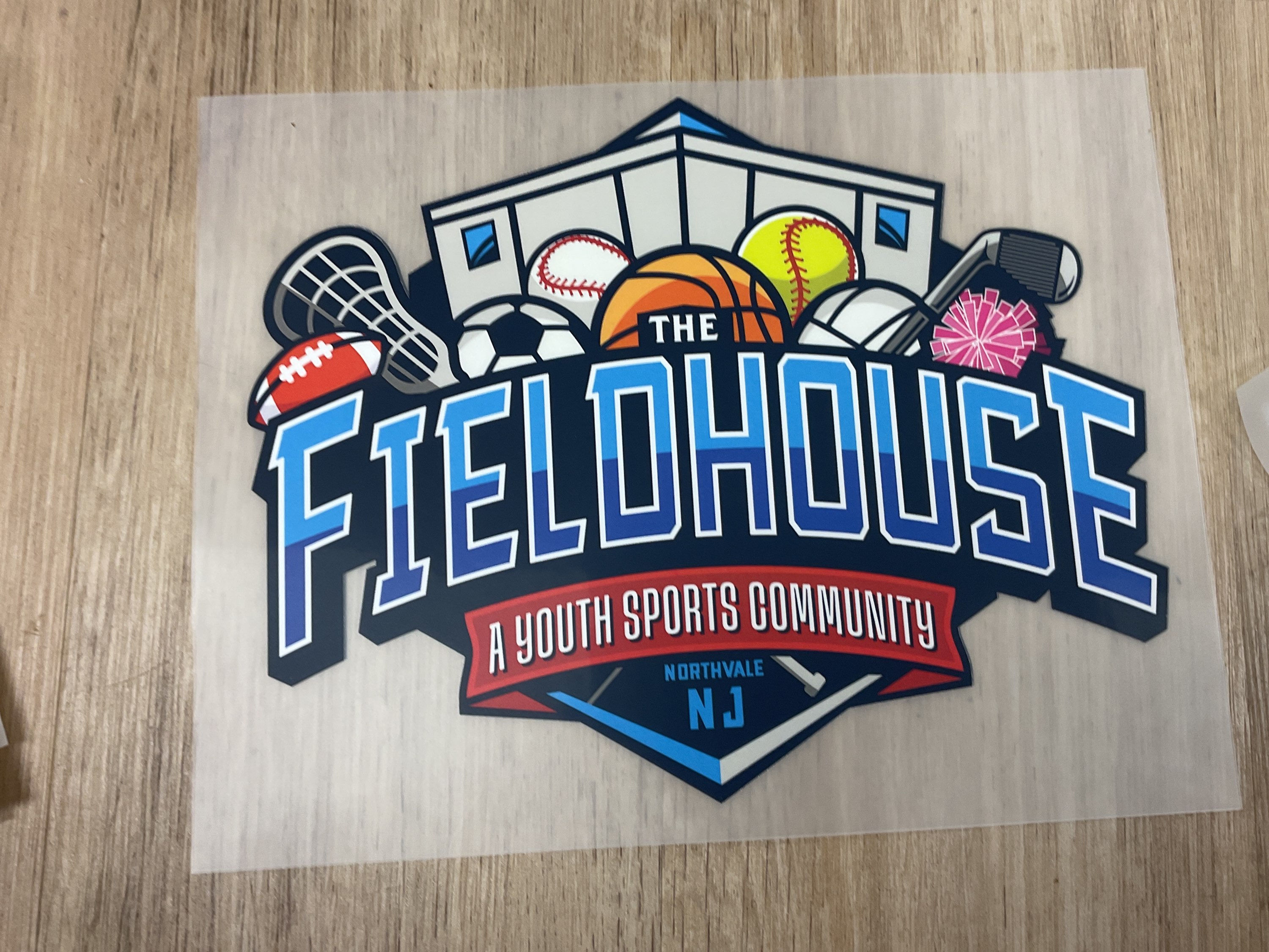 Fieldhouse logo - t-shirt print (large)