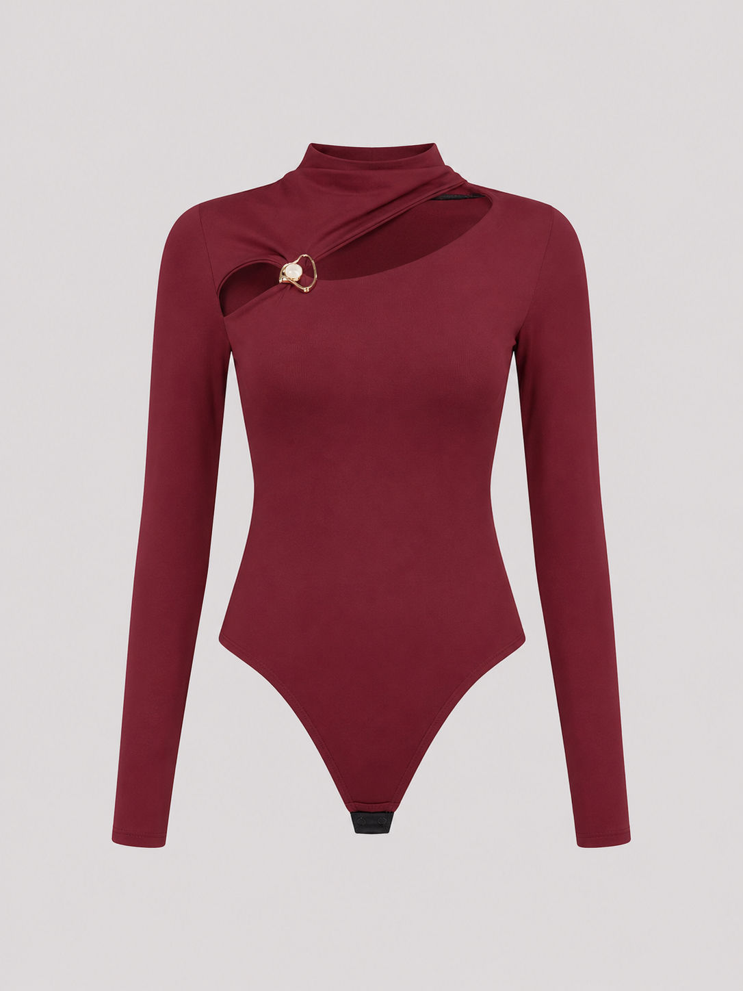 Body Manga Longa Recortes