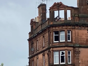 Man dies and girl, eight, hurt in Perth flat fire