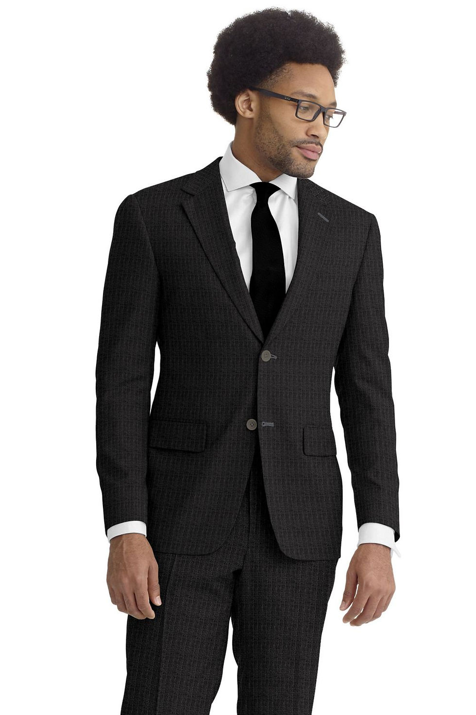 Light Gray Pinstripe Suit