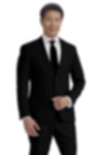 Charcoal Pinstripe Suit