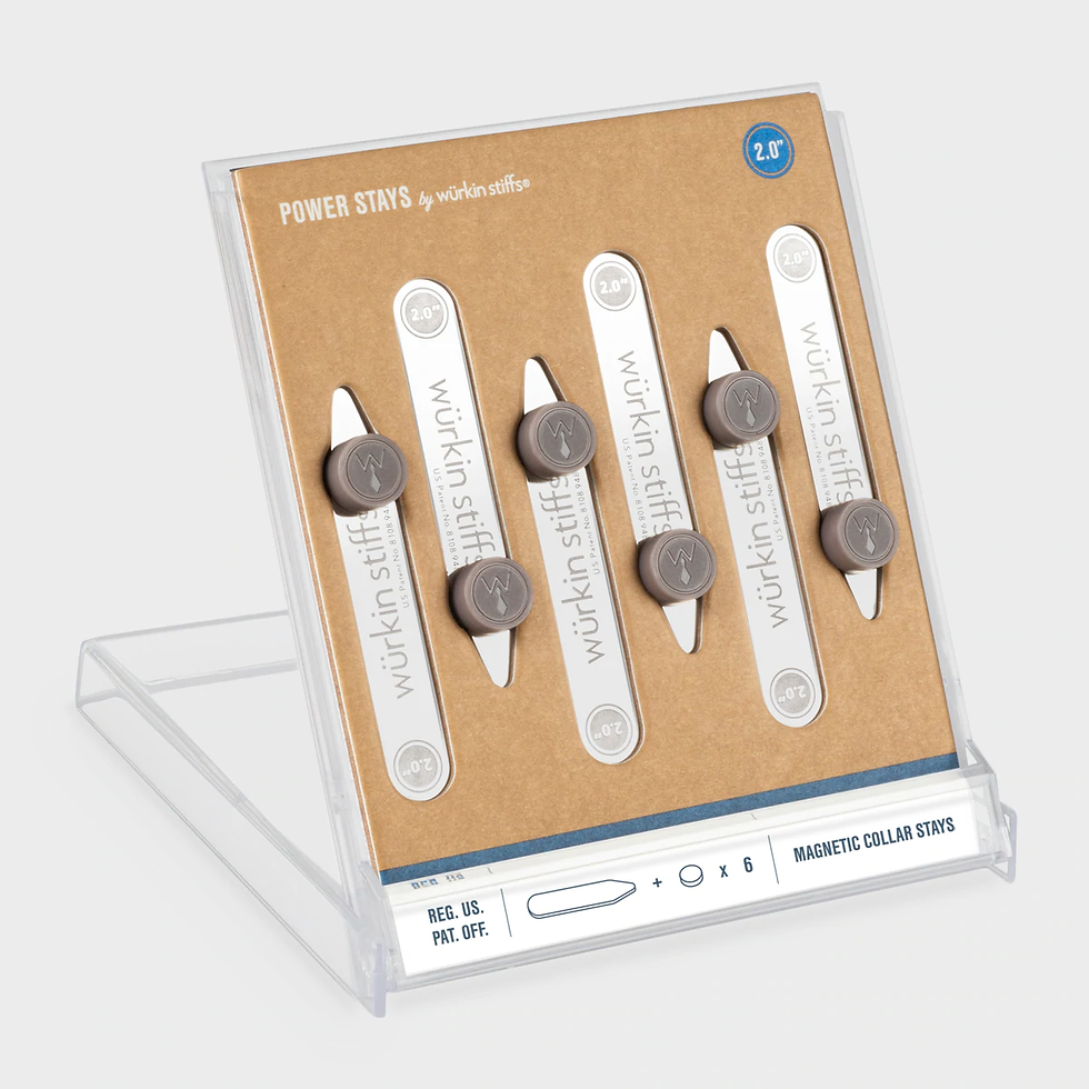 Thumbnail: Magnetic Collar Stays by Wurkin Stiffs