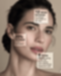 woman's face showing collagens, skin hydration and benefits