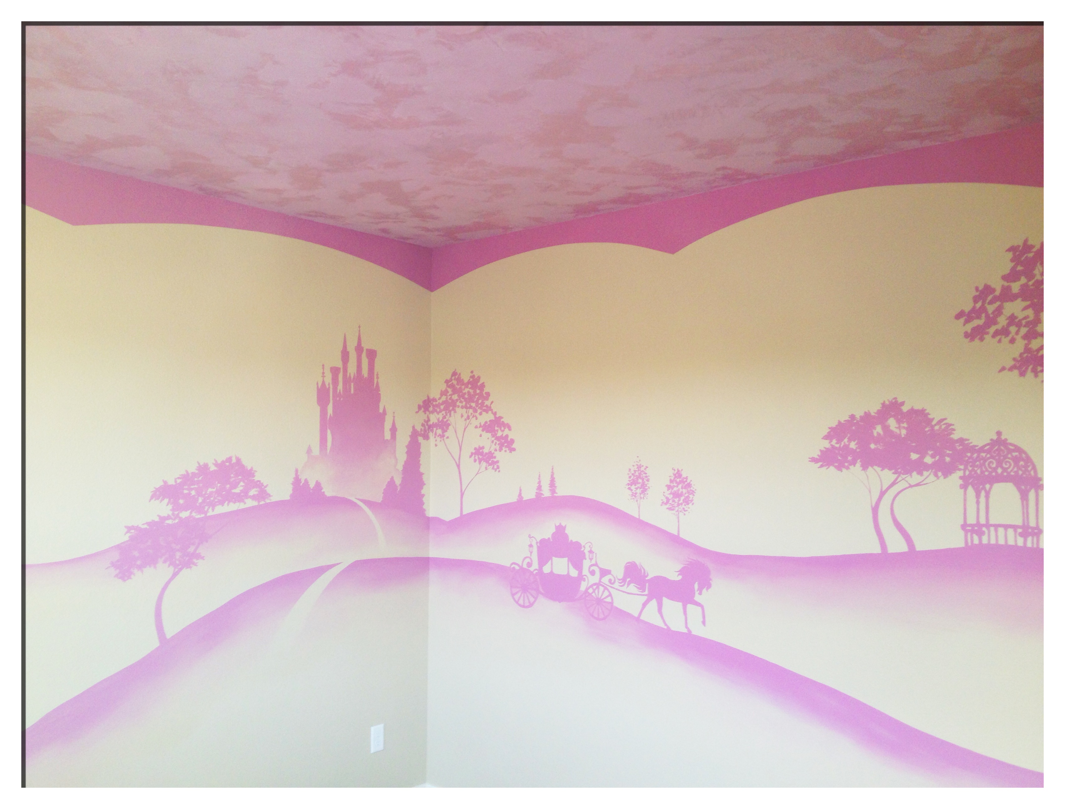 Monochromatic Princess Room