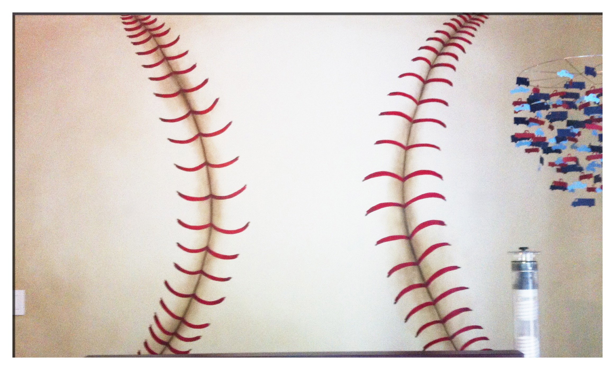 Baseball wall.