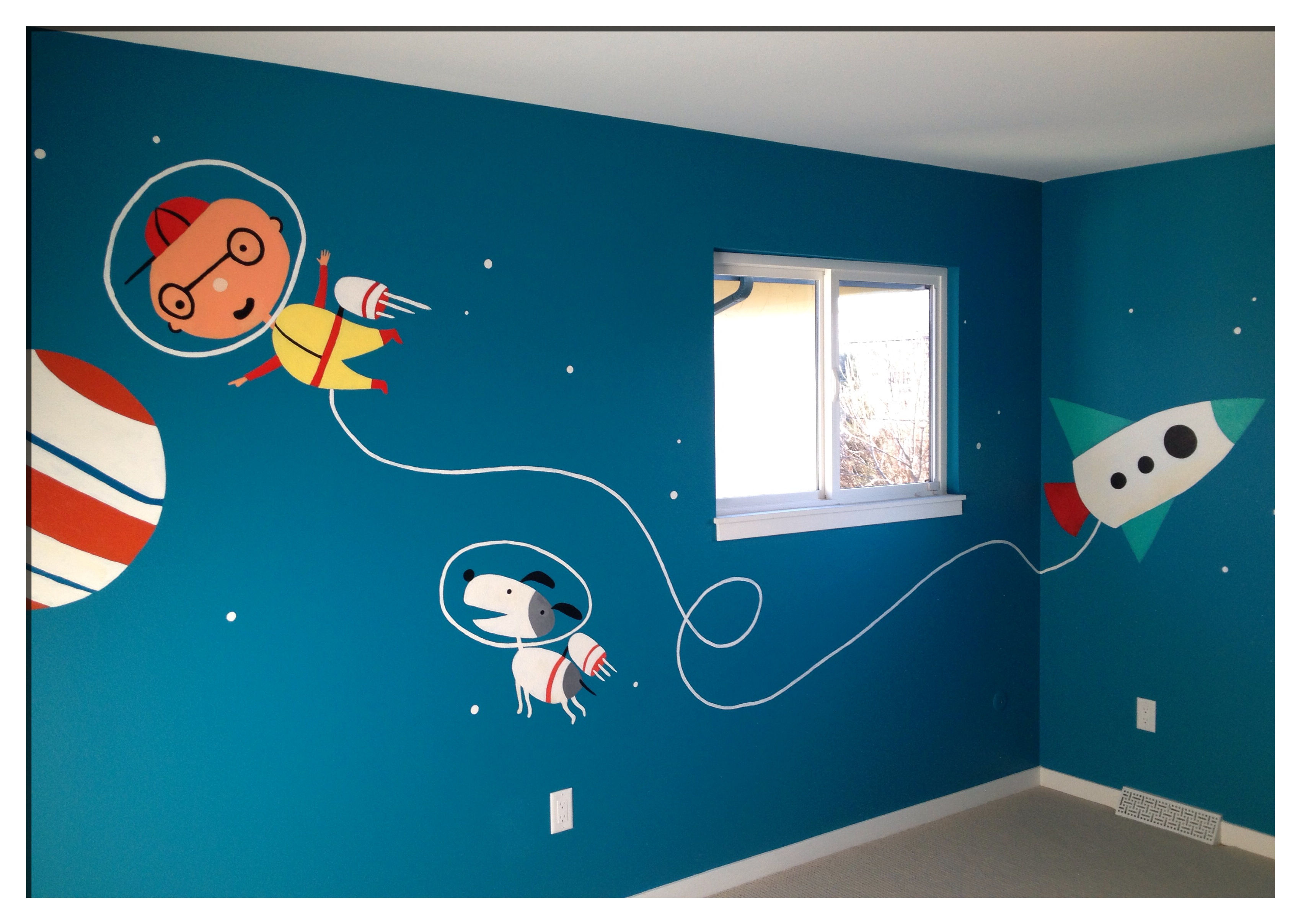 Judah's Space Room!