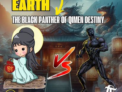 [QIMENVENGERS] NINE EARTH IS BLACK PANTHER OF QIMEN DESTINY