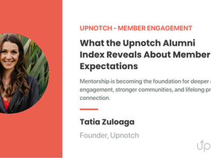 What the Upnotch Alumni Index Reveals About Member Expectations