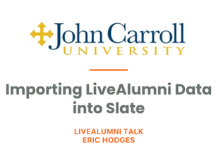 Eric Hodges, John Caroll University | Talk