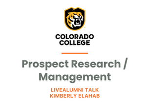 Kimberly Elahab, Colorado College | Talk