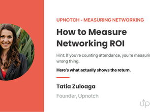 How to Measure Networking ROI