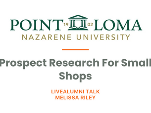 Melissa Riley, Point Loma Nazarene University | Talk