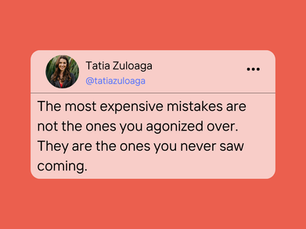 The Cost of Not Knowing What You Don't Know