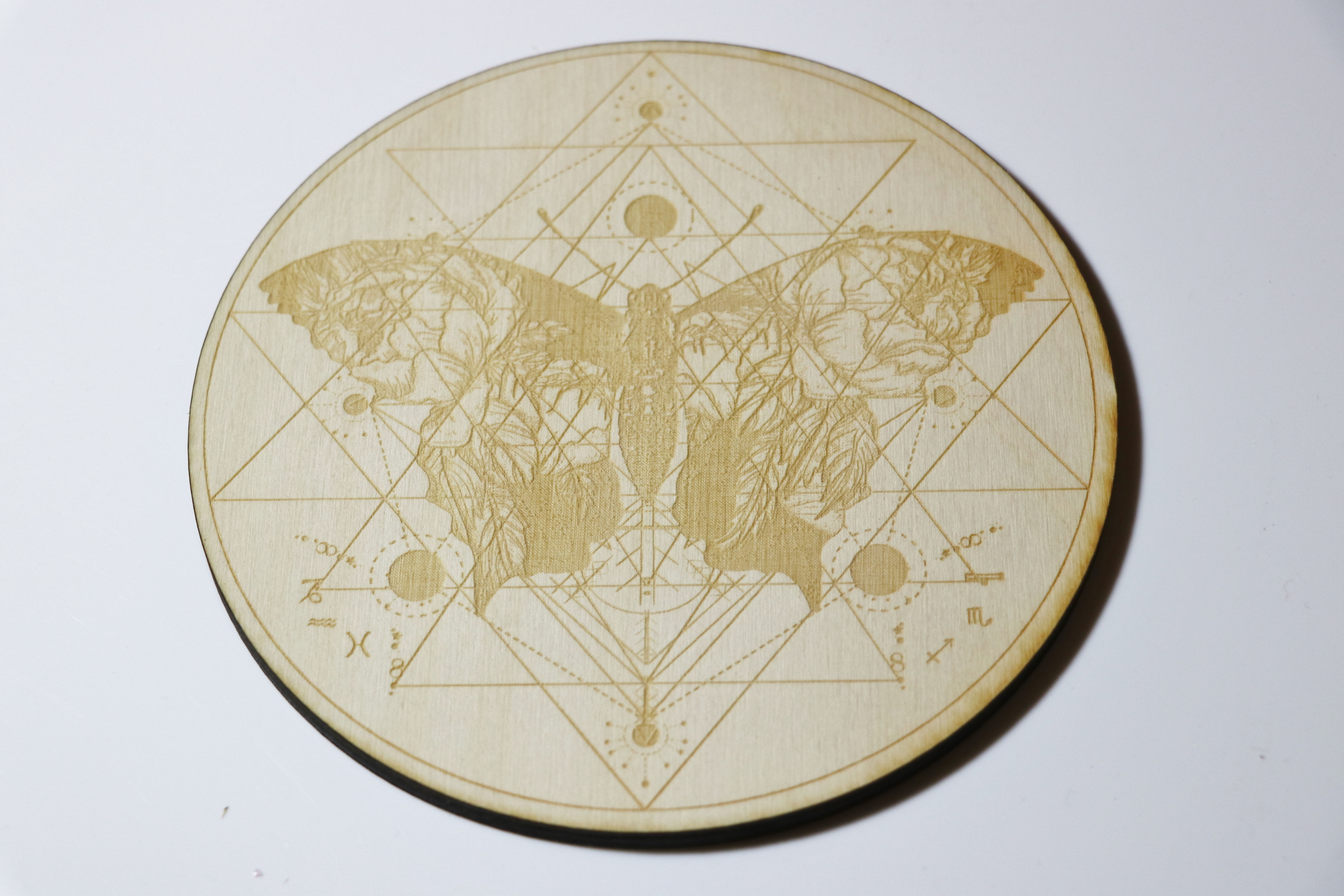 Butterfly Sri Yantra Crystal Grid