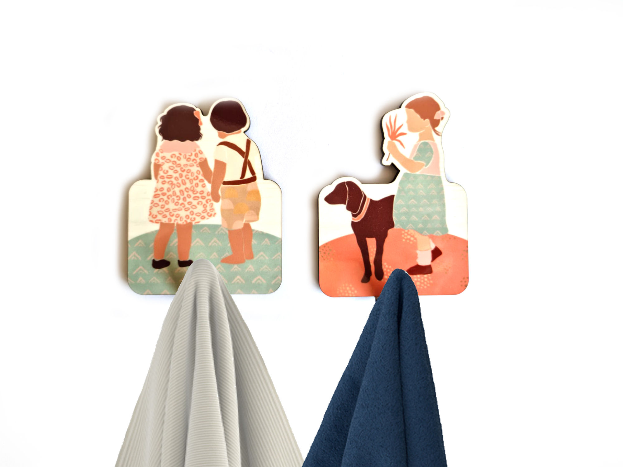 מתלה למגבות קטנות | בוהו ילדים