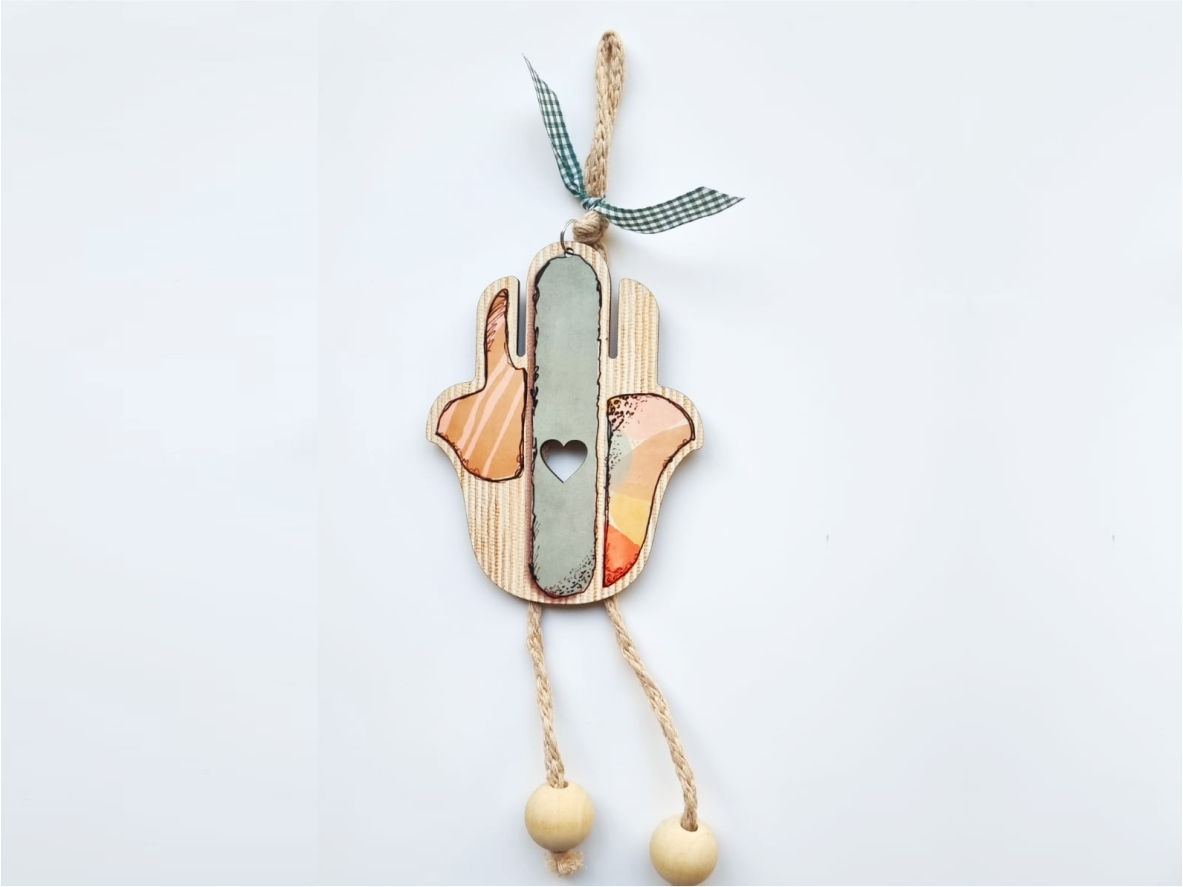 חמסה לתליה על הקיר דגם הרמוניה