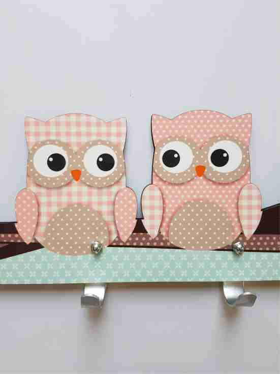 תמונה ממוזערת: מתלה לתיקים ומעילים | ינשוף ורוד בייבי