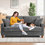 Thumbnail: Quinston 2 Seater Corduroy Sofa