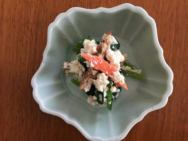 季節のお野菜の白和え