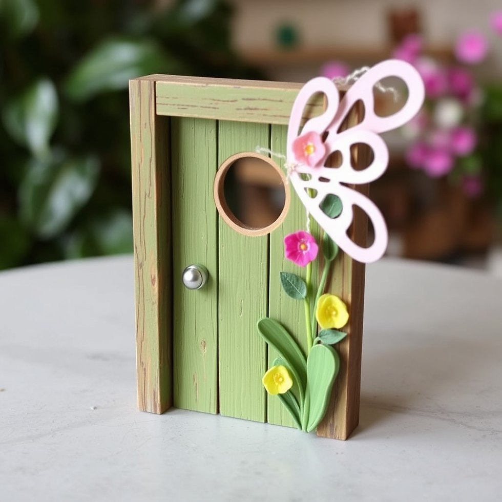 SEND Art Session - Create your own fairy door 6 years plus DCC
