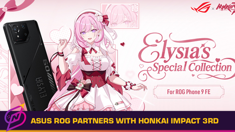 ASUS Republic of Gamers Partners with Honkai Impact 3rd to Launch Elysia Special Collection!