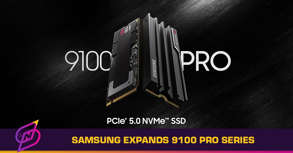 Samsung Expands 9100 PRO Series with 8TB PCIe® 5.0 SSD