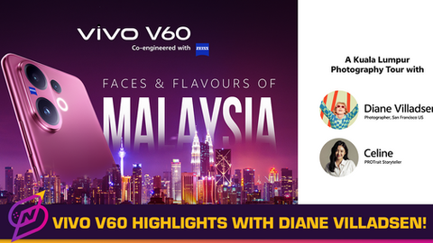 vivo V60 Takes the Spotlight in “Snap Into Your Vibe” with Photographer Diane Villadsen!